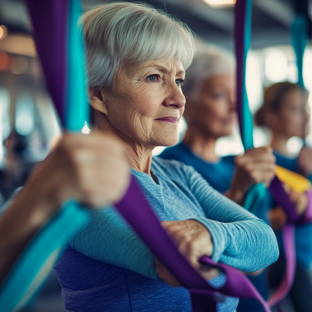 М'який фітнес для пенсіонерів